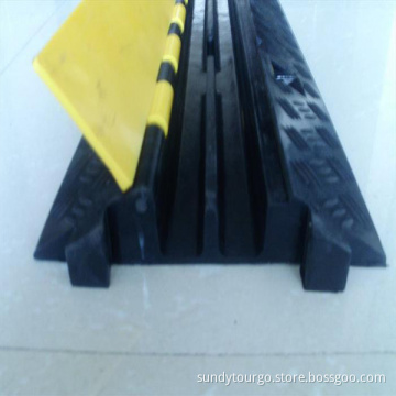 Tourgo High quality2 Channel Rubber Cable Protector